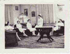 Lounge at the Grey Nuns' Hospital