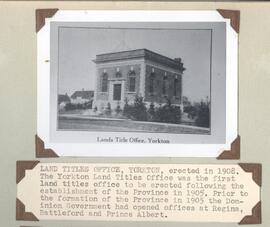Land titles office, Yorkton