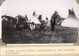 Typical First Nation Encampment