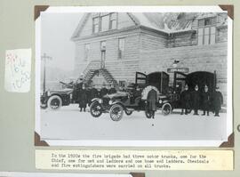 In the 1920s the fire brigade had three motor trucks