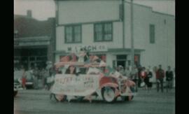 Mid-1960s Shaunavon parade, rodeo