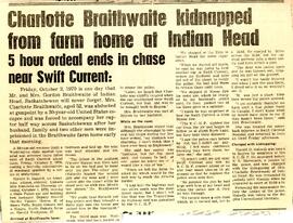Kidnapping of Charlotte Braithwaite