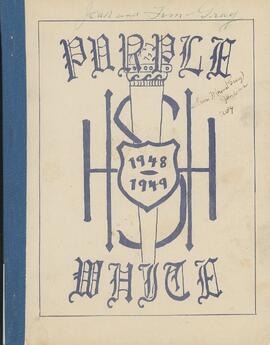 Indian Head High School Yearbook 1948 - 1949