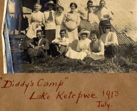 Diddy's camp Lake Ketepwe 1913