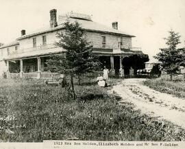 Holdens at the Bell Farm Residence (1923)