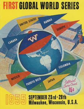 First Global World Series 1955 - Promotional Booklet