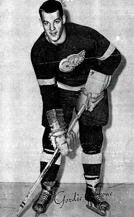 Gordie Howe, Detroit Red Wings player