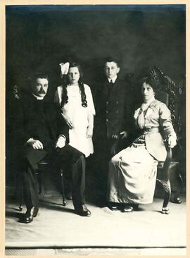 Rev. Thomas McAfee and family