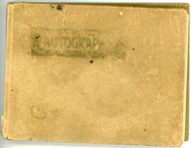 Autograph book of Isabella Madeley