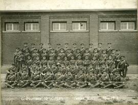 "C" Squadron. 10th CMRs. Indian Head May, 1915