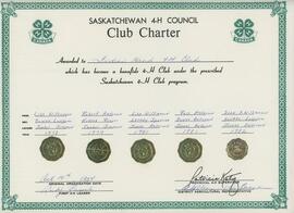 Indian Head 4H Club Charter (1978 - 1982)