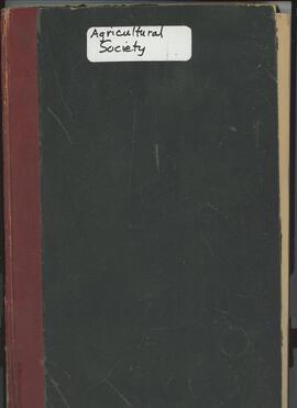 Indian Head Agricultural Society Minute Book