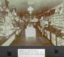 Interior of Tufnell's Mens Store in the Peltier Block
