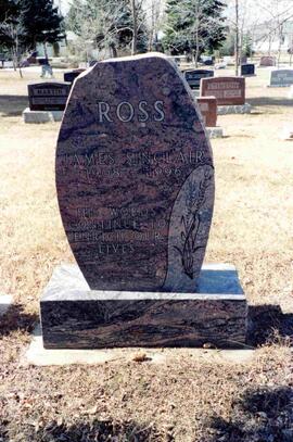 James Sinclair Ross tombstone