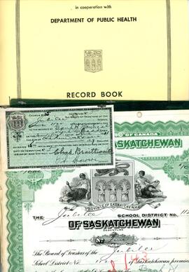 Financial and student records of Jubilee SD #1122