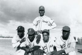 Group of Indian Head Rockets baseball players