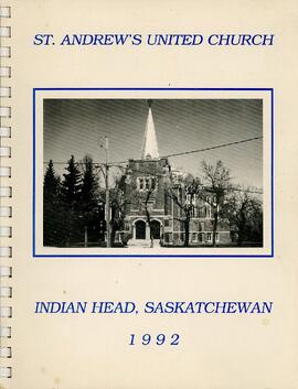 St. Andrew's United Church Indian Head Saskatchewan Photo Directory 1992