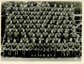 Group Photo - B. Troop - 60/76th Fd. Bty R.C.A.C.A.S.F. Petawawa 1940