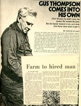 Gus Thompson inherits Copithorn Farm