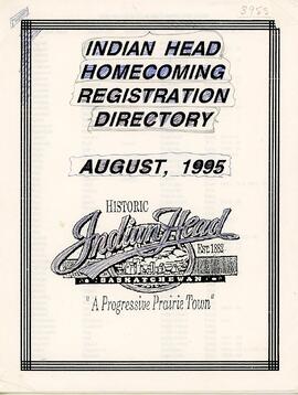 Indian Head Homecoming Registration Directory August 1995
