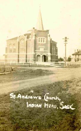 Postcard of St. Andrew's Church