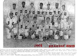 1948 Brandon Greys baseball team