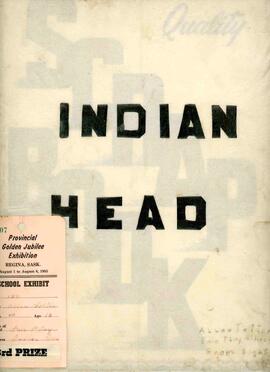 Indian Head - School project scrapbook