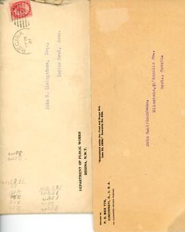 Financial records of Mr. John N. Livingstone