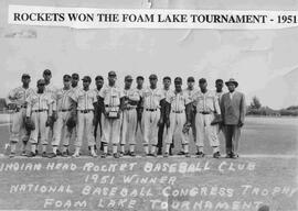 Indian Head Rockets with National Baseball Congress Trophy