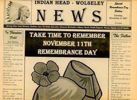Indian Head - Wolseley News Special Remembrance Day Edition 2007