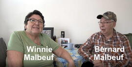Winnie and Bernard Malbeuf interview