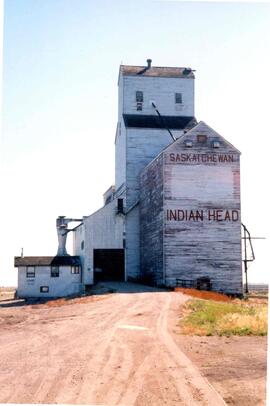 The last Indian Head grain elevator