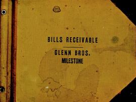 Bills Receivable Glenn Bros. Milestone
