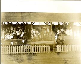 Spectators and VIPs at Indian Head Fairgrounds