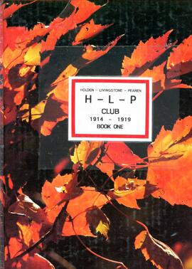 H.L.P. Club Photo/clippings Album - Book 1