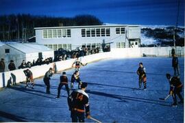Hockey at Hillmond, Sask.