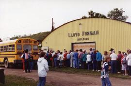 Crowd at Frenchman Butte Museum Days