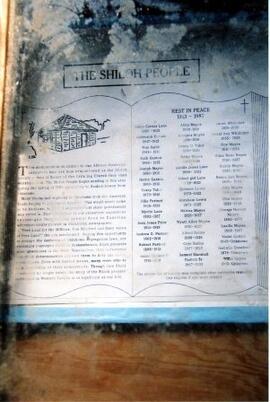 Book of Shiloh History and People