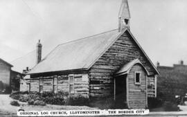 Original Log Church, Lloydminster - The Border City