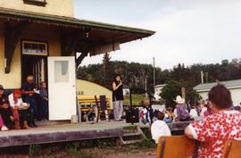 Singer at Frenchman Butte Museum Days