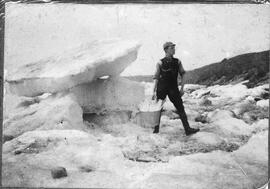 Getting Ice from the river, 1903