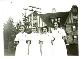 Nurses Eleanor Wick Eileen Marshall May Bird Lillian Holmetson
