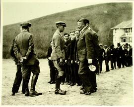 Prince of Wales (Edward VIII) meeting Fort San World War 1 Veterans