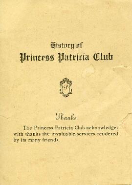 Princess Patricia Club fonds
