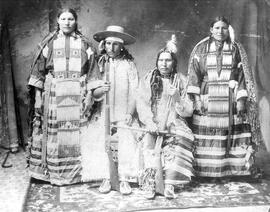Members of Moose Jaw Sioux Indian band