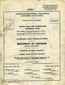 Canadian National Railway (Stony Beach Station) fonds