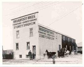 Broadfoot Brothers Furniture and Undertaking store