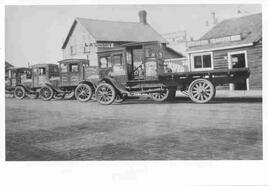 Jack Boyling's Union Transfer Co. and fleet of trucks