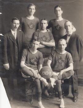 Moose Jaw Basketball Team, 1910-1911