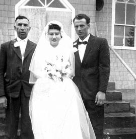 Wedding of Rose Primeau and Oscar Joanette [1958]